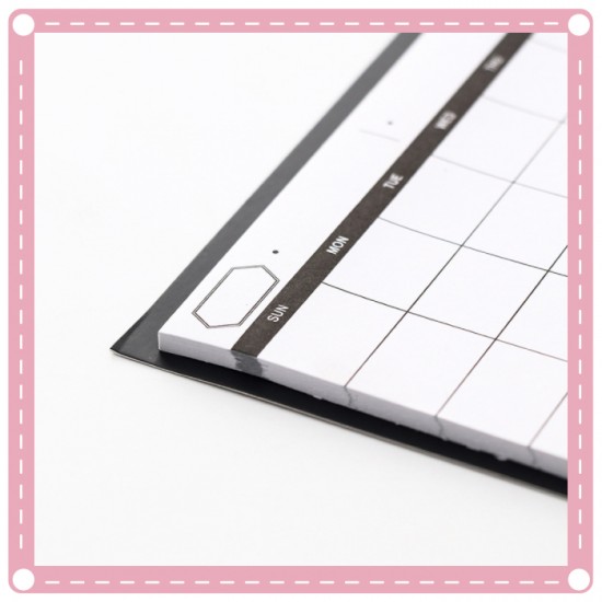 簡約桌面月計畫日程表 創意可撕月計畫本 提升工作效率計畫表