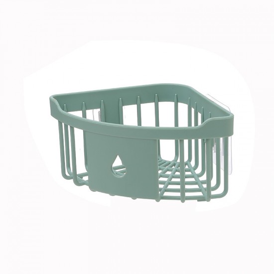 簡約無痕三角置物架 浴室廁所轉角收納架