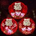 創意豬年立體門窗貼 可愛小豬對聯 春節必備 創意豬年立體門窗貼 可愛小豬對聯 春節必備