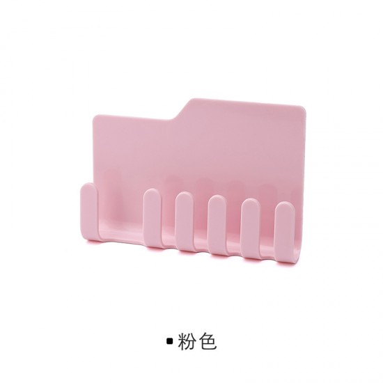 創意壁掛式牙刷牙膏架 多功能置物架 浴室客廳必備掛勾