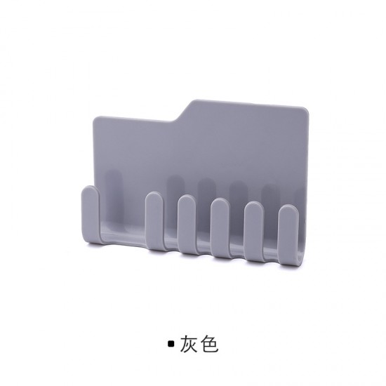 創意壁掛式牙刷牙膏架 多功能置物架 浴室客廳必備掛勾