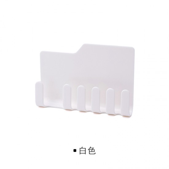 創意壁掛式牙刷牙膏架 多功能置物架 浴室客廳必備掛勾