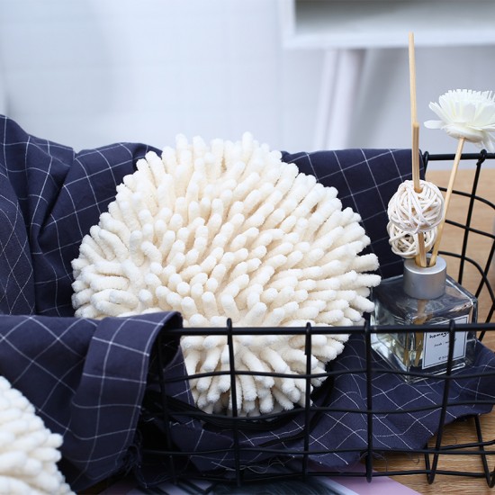 超強吸水雪尼爾擦手球 超細纖維擦手巾 柔軟舒適