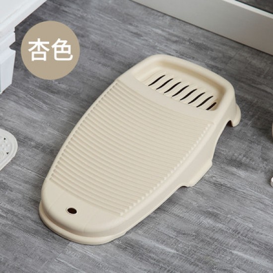 塑膠可掛式洗衣板 固定防滑搓衣板 簡約素色洗衣板
