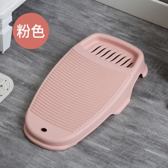 塑膠可掛式洗衣板 固定防滑搓衣板 簡約素色洗衣板