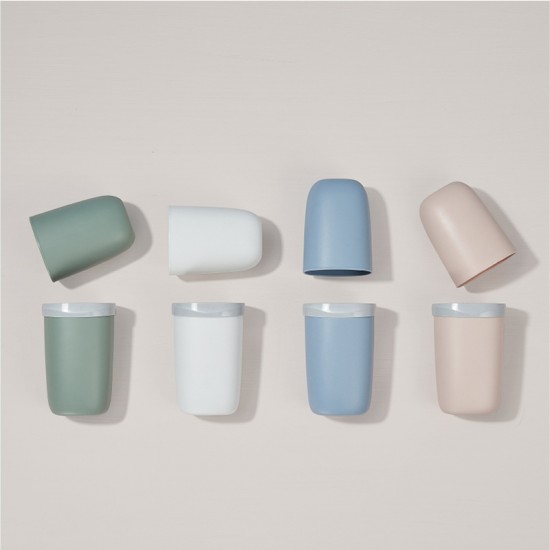 簡約膠囊造型牙刷牙膏盒 膠囊漱口杯 創意旅行必備牙刷盒