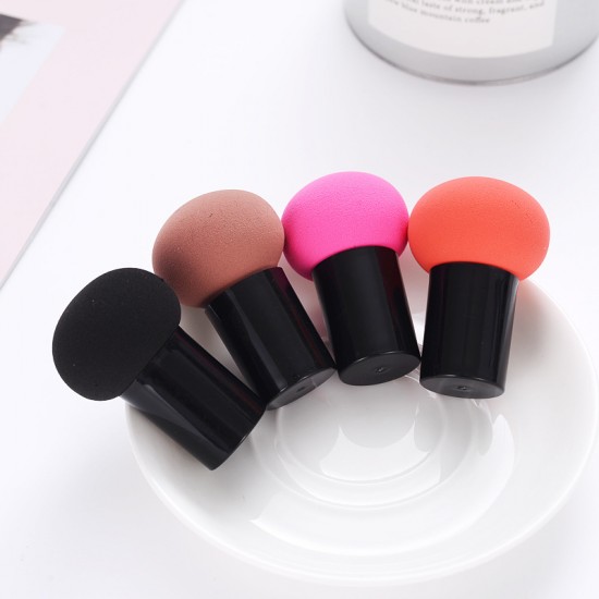 創意蘑菇造型氣墊粉撲 乾濕兩用海綿彩妝蛋 圓頭粉撲 彩妝工具