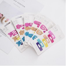 創意可愛兒童彩色BB夾 簡約小女孩髮夾 造型髮夾