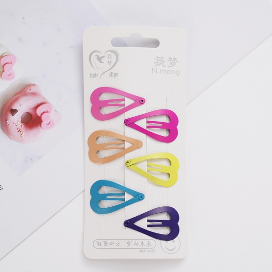 創意可愛兒童彩色BB夾 簡約小女孩髮夾 造型髮夾