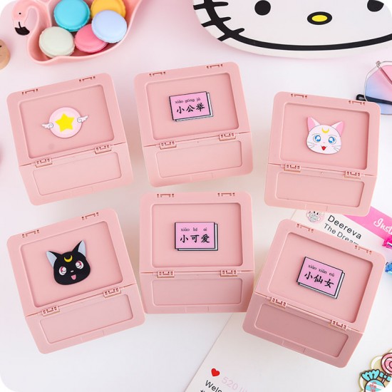 創意桌面化妝品收納盒 口紅首飾文具塑膠置物盒