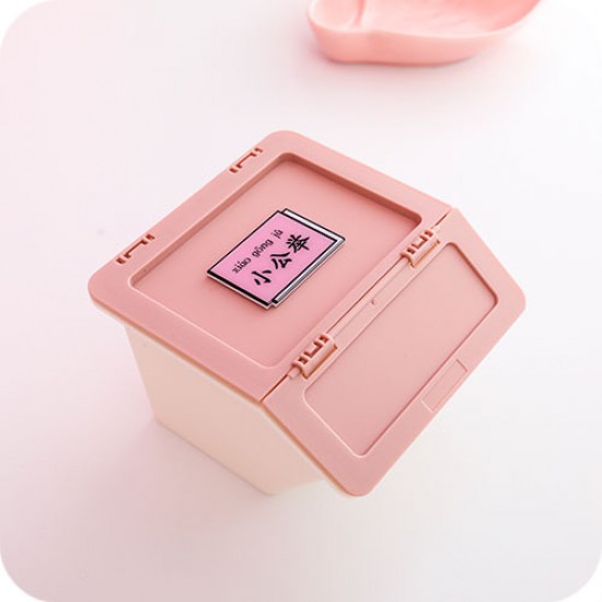 創意桌面化妝品收納盒 口紅首飾文具塑膠置物盒