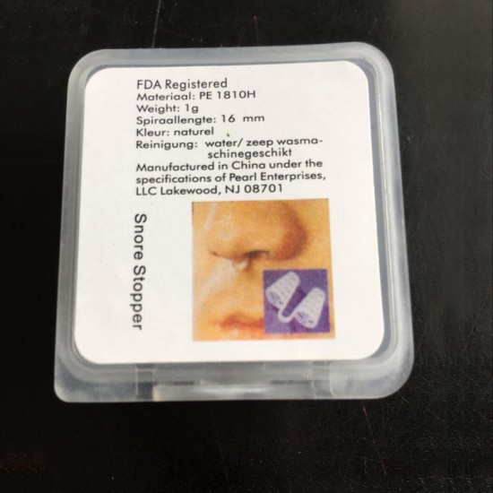 鏤空迷你止鼾器 睡眠必備止鼾鼻夾 治療打呼