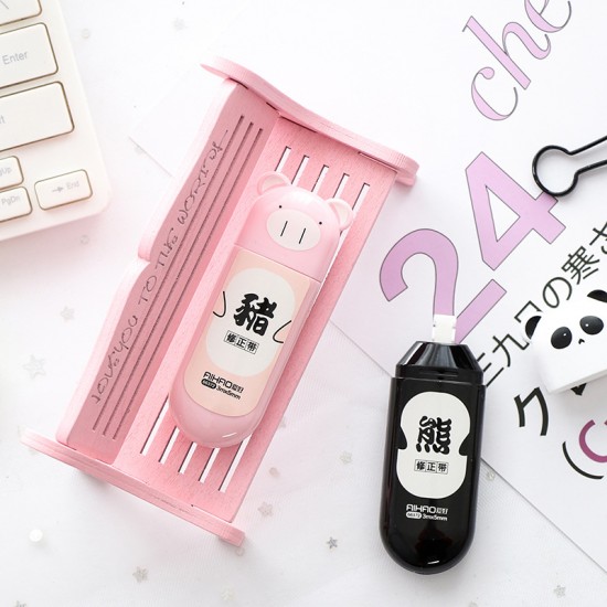 可愛動物修正帶 創意動物造型修正帶 立可帶