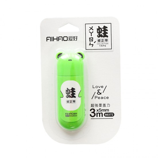 可愛動物修正帶 創意動物造型修正帶 立可帶