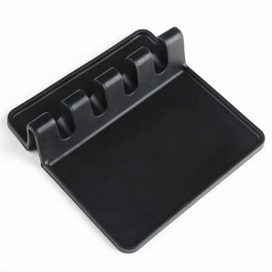 矽膠湯匙架筷架 飯勺湯勺墊 餐具墊 收納底座