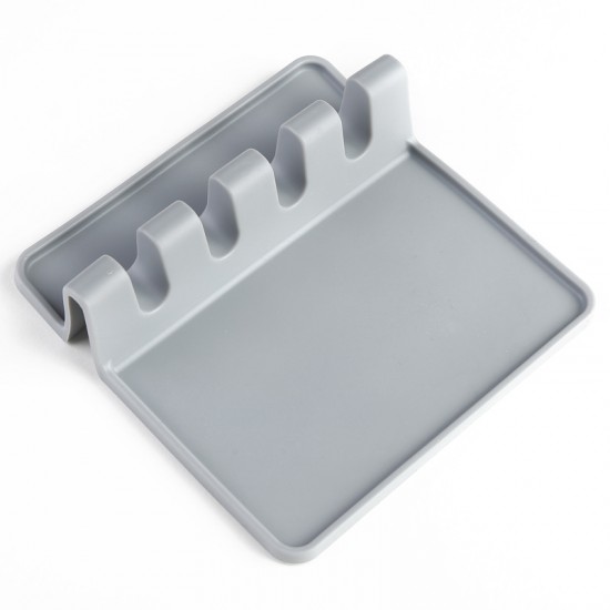 矽膠湯匙架筷架 飯勺湯勺墊 餐具墊 收納底座