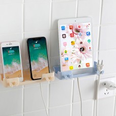 創意手機充電支架 插頭整理置物架 插座插頭收納神器