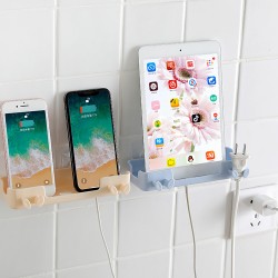 創意手機充電支架 插頭整理置物架 插座插頭收納神器