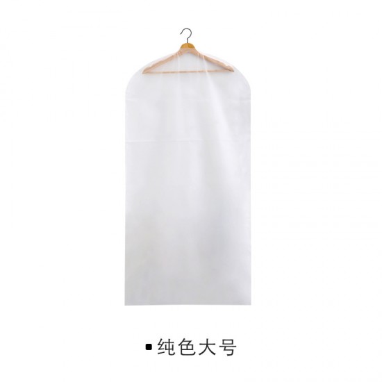 創意印花透明衣物防塵袋 西裝外套防塵掛袋 防塵套