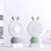 創意USB充電手持小型電風扇 迷你兔子造型風扇 電扇