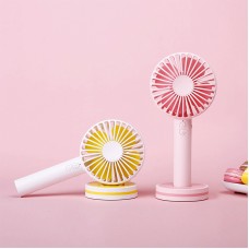 迷你可充電手持電風扇 馬卡龍色外出必備手拿風扇 電扇