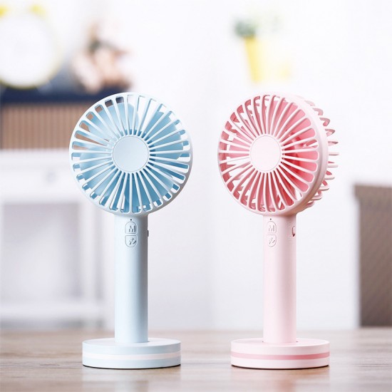 迷你可充電手持電風扇 馬卡龍色外出必備手拿風扇 電扇