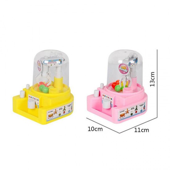 創意迷你夾娃娃機 手動可愛造型夾球機 派對夾糖果機 玩具