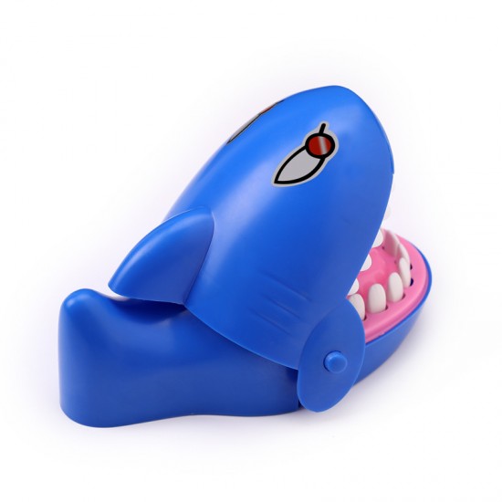 創意大號鯊魚咬手玩具 桌面大鯊魚整人玩具 桌遊