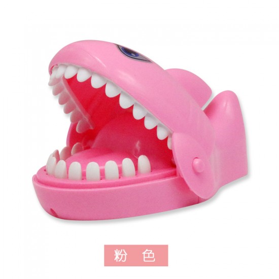 創意大號鯊魚咬手玩具 桌面大鯊魚整人玩具 桌遊