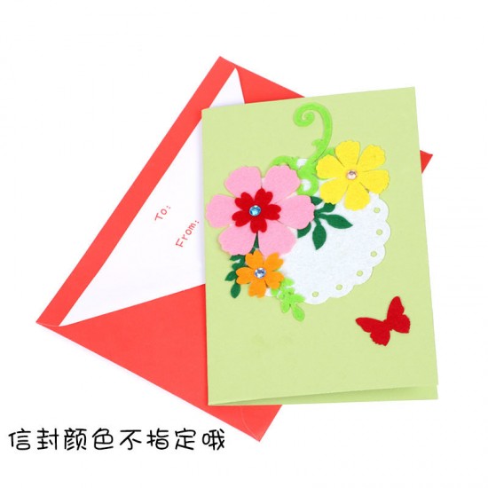 母親節父親節賀卡 美勞課 幼兒園兒童手工DIY材料包 創意立體賀卡