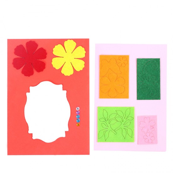 母親節父親節賀卡 美勞課 幼兒園兒童手工DIY材料包 創意立體賀卡
