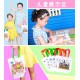 兒童美勞課DIY材料包 手繪著色塗鴉包 手提帆布環保袋