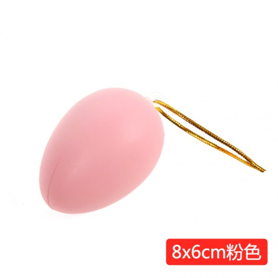 復活節彩蛋 DIY實木仿真彩繪雞蛋 手工彩繪雞蛋