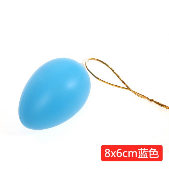 復活節彩蛋 DIY實木仿真彩繪雞蛋 手工彩繪雞蛋