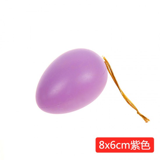 復活節彩蛋 DIY實木仿真彩繪雞蛋 手工彩繪雞蛋