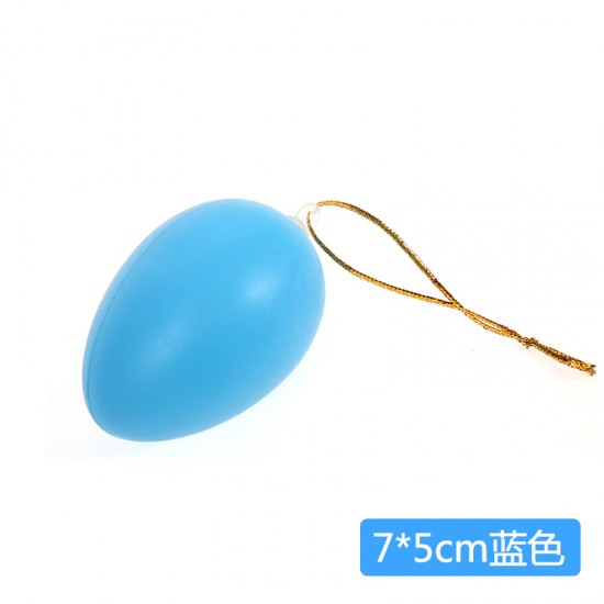 復活節彩蛋 DIY實木仿真彩繪雞蛋 手工彩繪雞蛋