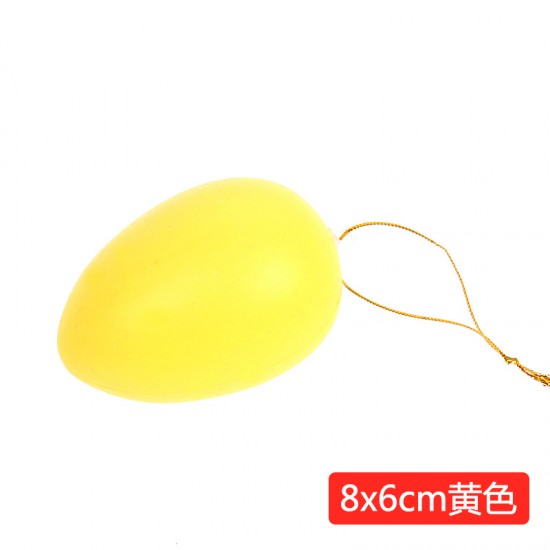 復活節彩蛋 DIY實木仿真彩繪雞蛋 手工彩繪雞蛋