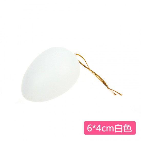 復活節彩蛋 DIY實木仿真彩繪雞蛋 手工彩繪雞蛋