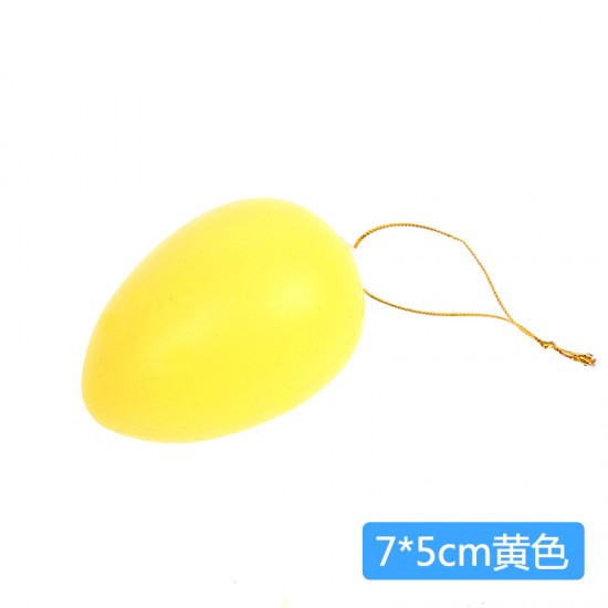 復活節彩蛋 DIY實木仿真彩繪雞蛋 手工彩繪雞蛋