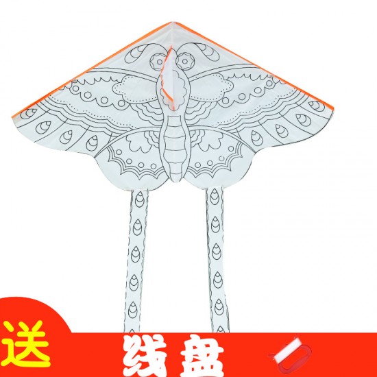 兒童手繪著色風箏 幼兒教學手工DIY材料包