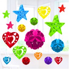 天花板掛飾 節日慶典裝飾 DIY空中吊飾 幼兒園走廊教室布置