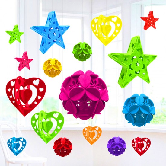 天花板掛飾 節日慶典裝飾 DIY空中吊飾 幼兒園走廊教室布置