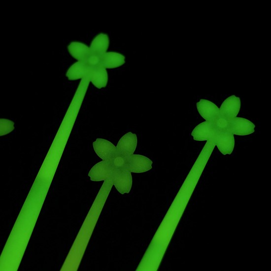 韓國夜光櫻花中性筆 粉嫩少女系原子筆