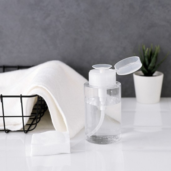 旅行必備按壓式分裝瓶 透明空瓶 化妝水卸妝水瓶