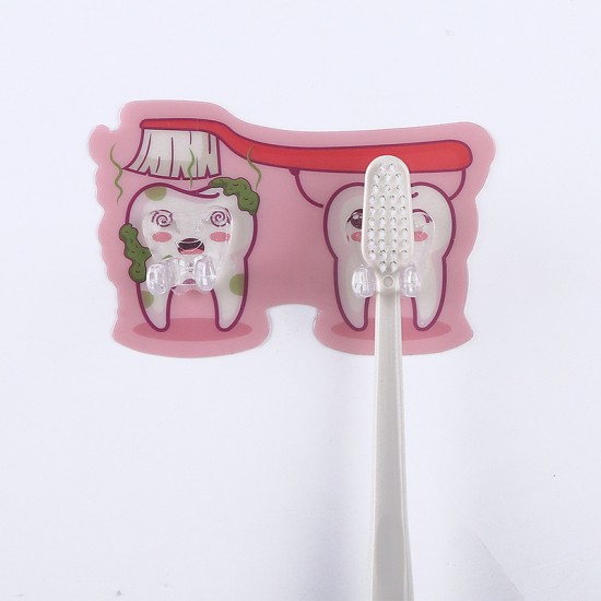 狠牢固黏貼式牙刷架 充電線插頭收納掛勾