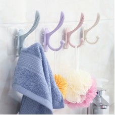 北歐風免打孔掛鉤 浴室廚房臥室 免釘壁掛衣帽鉤