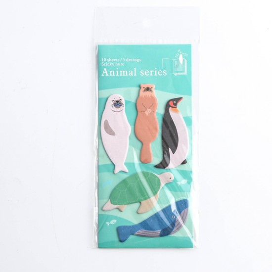 動物系列便利貼 創意可愛小動物N次貼 留言貼