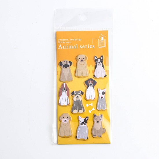 動物系列便利貼 創意可愛小動物N次貼 留言貼