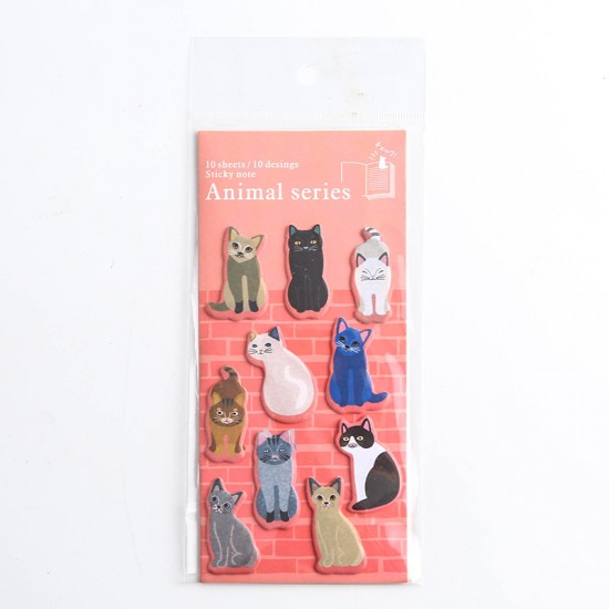 動物系列便利貼 創意可愛小動物N次貼 留言貼