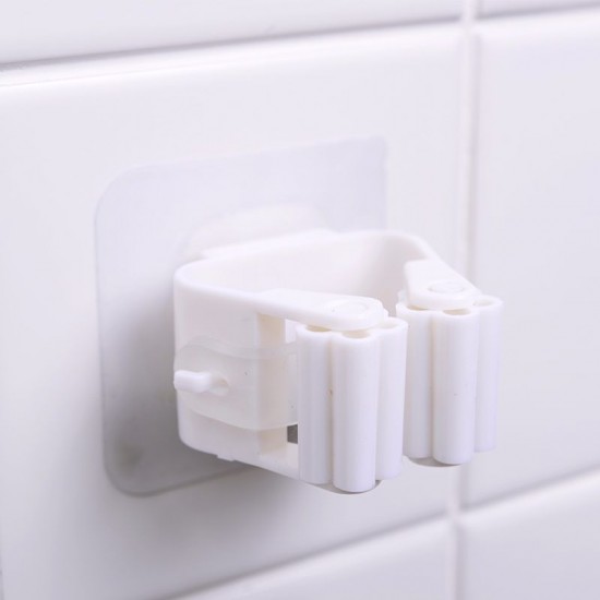 無痕拖把掛夾 拖把掃具掛勾 拖把的家 拖把收納架